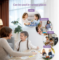 CHEFAN Felt Board for Toddlers, Felt Story Board - Wheels on the Bus - image 4