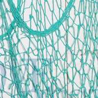 Rosoz Nature Fish Net Wall Decoration with Shells, Ocean Themed Wall Hangings Fishing Net Party Decor for Pirate Party,Wedding,Photographing Decoration