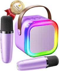 Kinglucky Mini Karaoke Machine for Kids - Purple