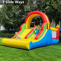 HuaKastro 16x7.2FT Inflatable Bounce House with 2 Racing Slides - image 3