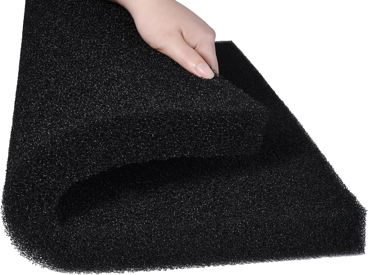 Aquarium Sponge Filter Pad, Bio Filter Media Foam Sponges – Essentials for Fish - 20"x20"x1.57" (20PPI)