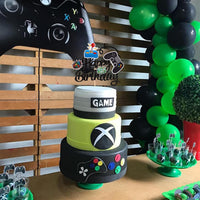 ZHUOWEISM 36 video game cupcake toppers with game controller designs - view 8