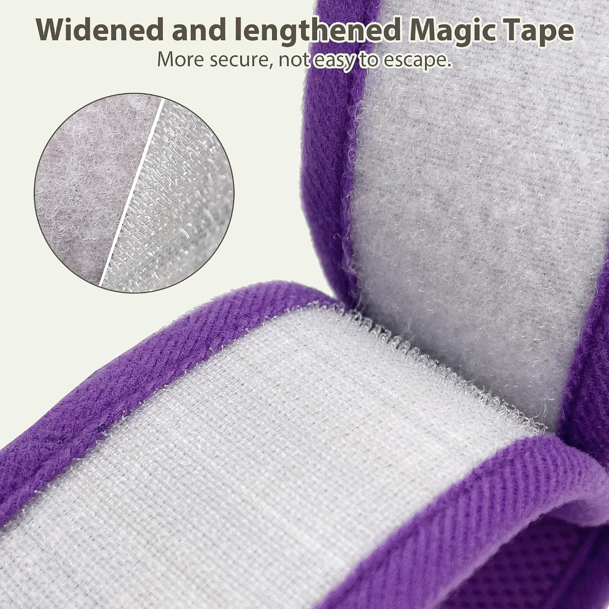 Plaid Breathable Rabbit Harness and Leash Set Escape Proof - Purple / L - image 3