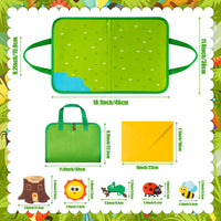 WATINC Travel Felt Board Story Set - Insect - image 2