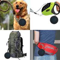 2-Pack Extra Large Size Collapsible Dog Bowl - Small / Black and Black - image 3
