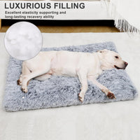 Large Dog Bed Crate Pad 35" - 41.0"L x 27.0"W x 2.0"Th / Grey - image 3