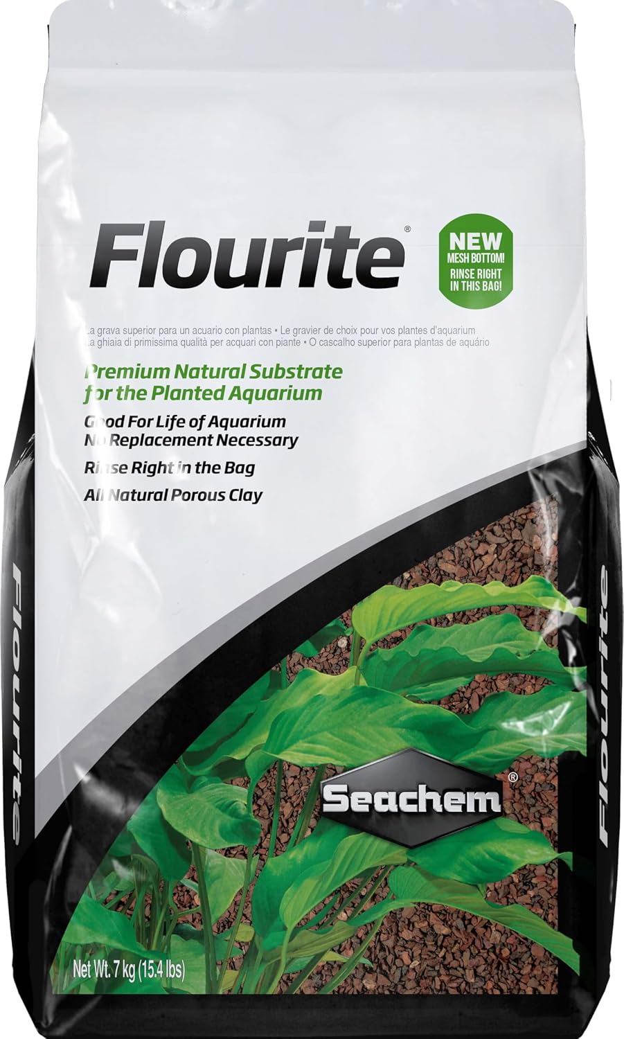 Flourite, 7 kg / – Daily Care for Fish - 7 kg/15.4 lb (Pack of 1)