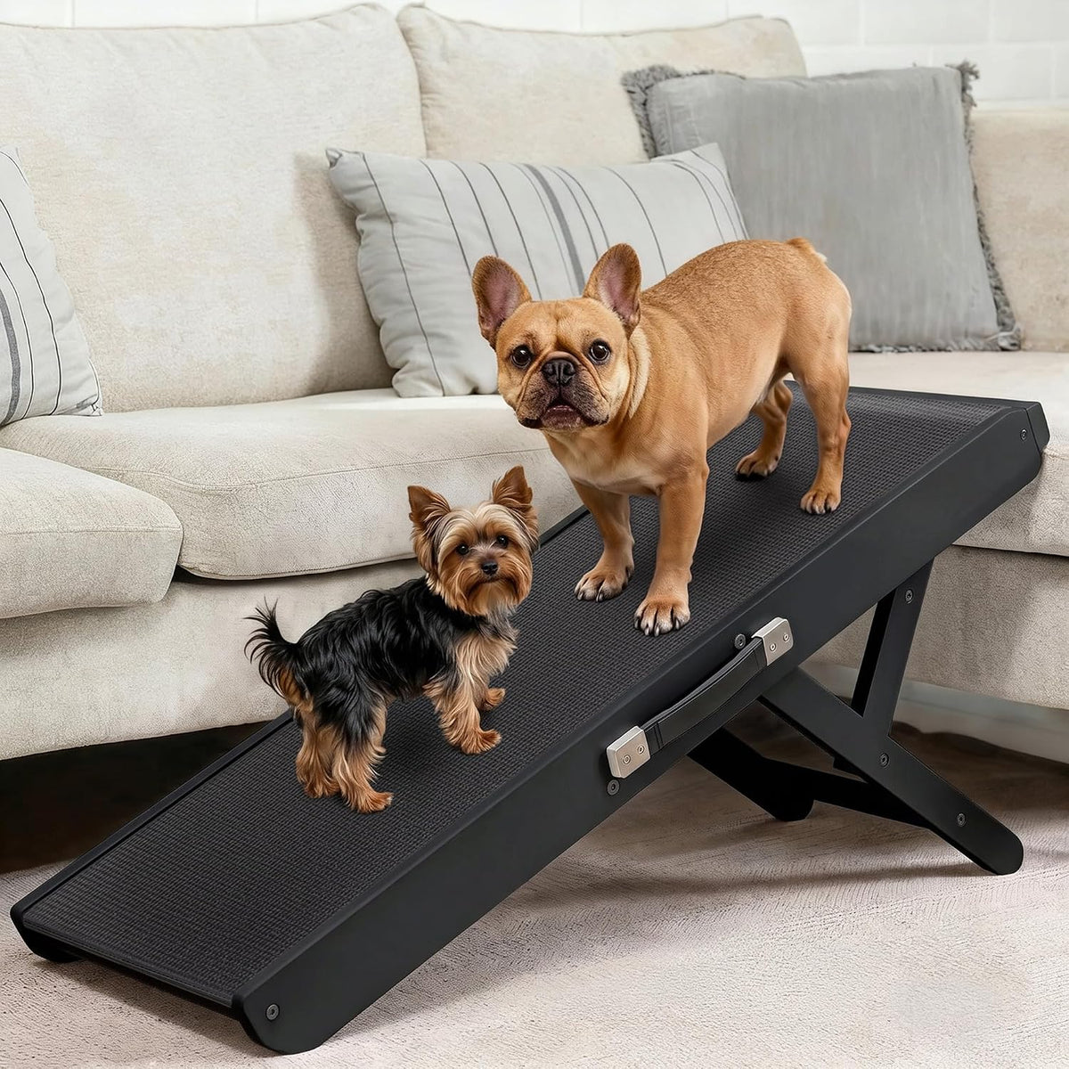 Dog Ramp for Couch, Non-Slip - Black