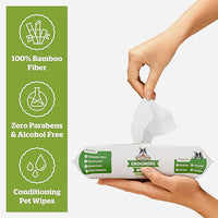 Pogi’s Dog Grooming Wipes – Hypoallergenic Pet Wipes for Paws, Body & Butt – Cleaning & Hydrating, Green Tea Scent, 400-Count