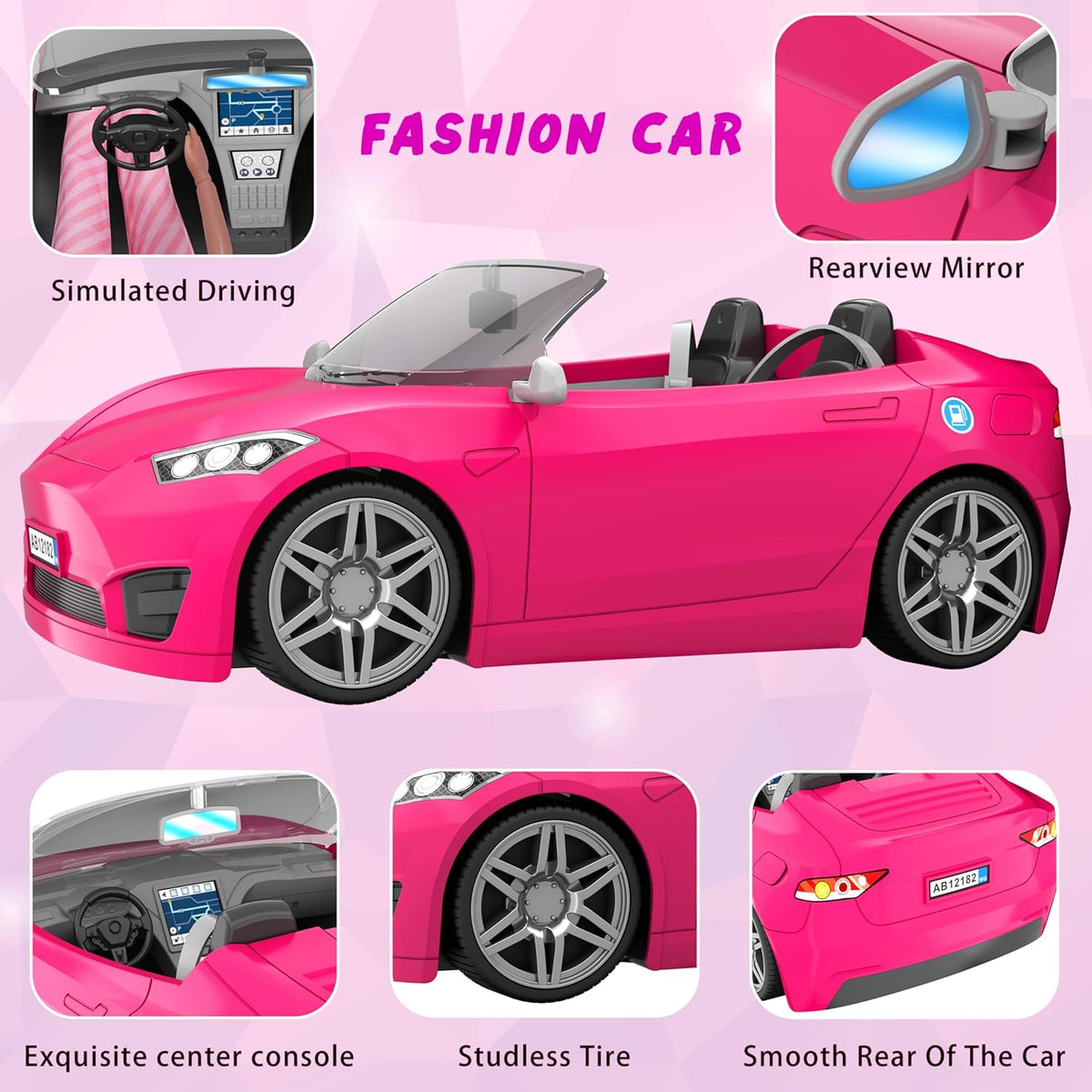 135 Pcs Doll Clothes and Accessories with Doll - MT029A - image 2