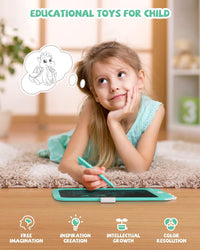 8.5 inch LCD Writing Tablet for Kids - Blue / 10 inch - image 2