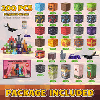 200PCS Magnetic Building Blocks Set - Underworld - image 2