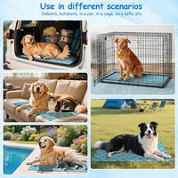 Ownpets Dog Cooling Mat, XX-Large 47 x 31 Inch Thick and Waterproof Cooling Pad for Summer, Water-Filled Pet Mat for Large Dogs, Leakproof Design for Crate, Bed, Sofa, Floor and Car Seat