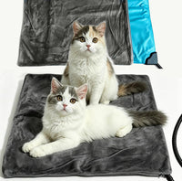 Pet Heating Pad for Large Dogs & Cats - claw / 17.7X17.7 inch