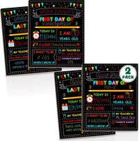 Double-Sided First Day of School Board - 2
