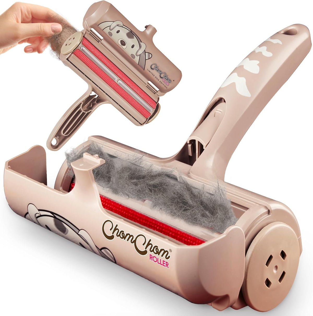 ChomChom Roller Pet Hair Remover - Dog Pattern