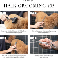 Tweezerman Pet Grooming Scissors-Rounded Tip Trimming Scissor - 7" Shears - image 3