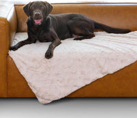 Best Friends by Sheri Dog Blanket, Shag Faux Fur - Oyster / 40" x 50"