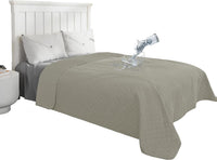 Easy-Going 100% Waterproof Dog Bed Cover Reversible Leak Proof Couch - Beige/Beige / 68x86 Inch