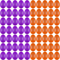 Yeshone 100 plastic egg shakers in 10 bright colors - view 7