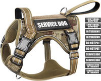 WINSEE Tactical Dog Harness - X-Large / Desert Camo