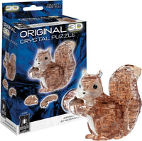 BePuzzled, Squirrel Original 3D Crystal Puzzle, Ages 12 and Up