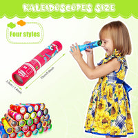 Chengu mini kaleidoscopes bulk pack of 30 in assorted bright paper designs - view 2