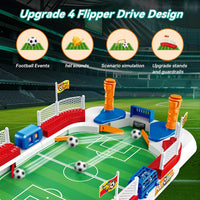 Mini Foosball Table Game for Kids Football Lover Ages 3-12 Board Games – Fun for Kids & Family - Standard version - image 3