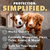 Mosquito Repellent Spray for Dogs, DEET-Free & Pet-Safe Bug Spray for Outdoor Protection, 16 oz (475mL)