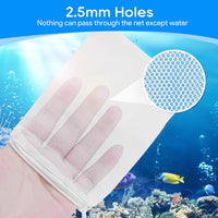 10pc Filter Media Bags for Aquarium - 3.93"x5.9" - 10pack / White - image 4