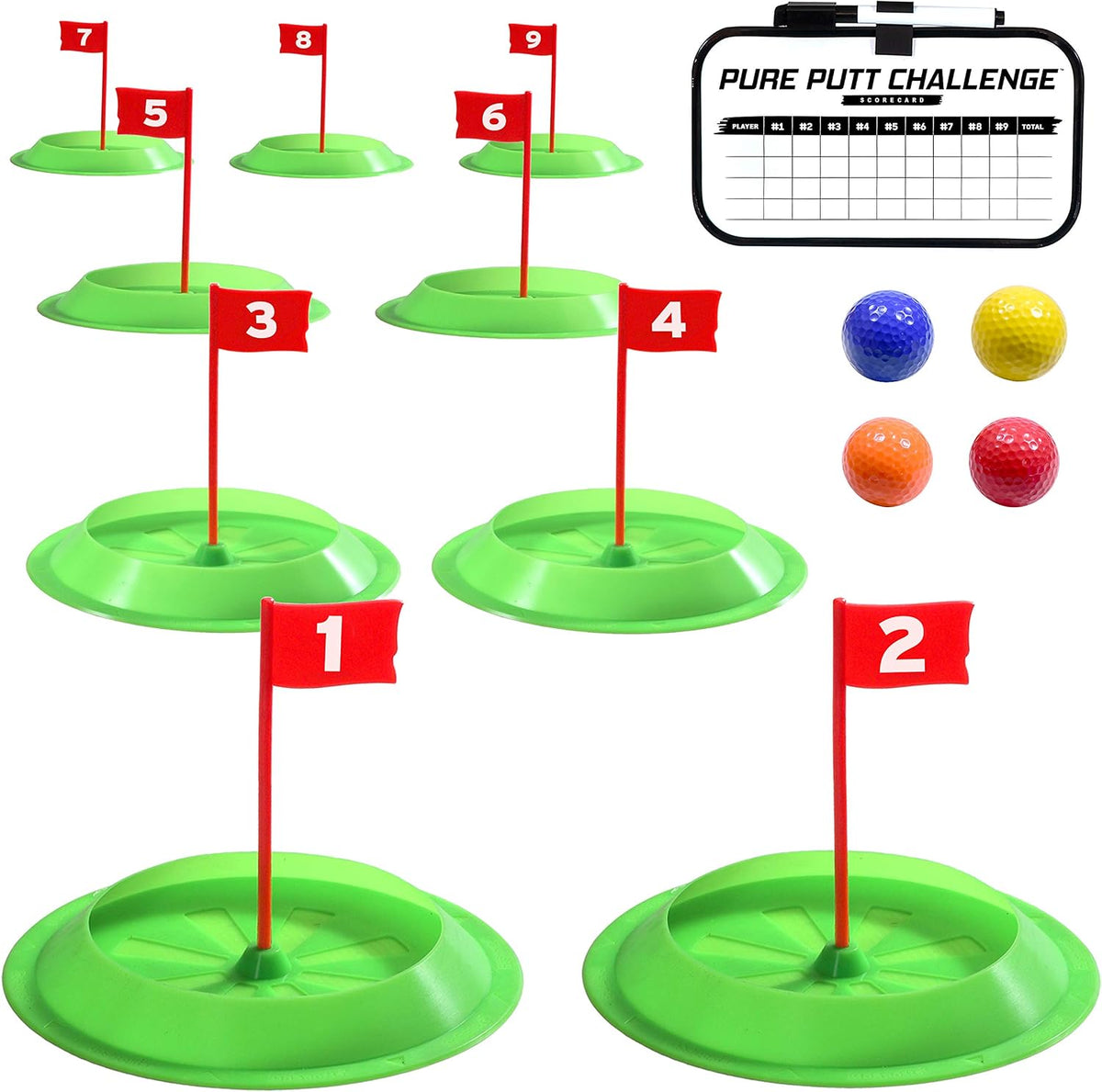 GoSports Pure Putt Challenge Mini Golf Game
