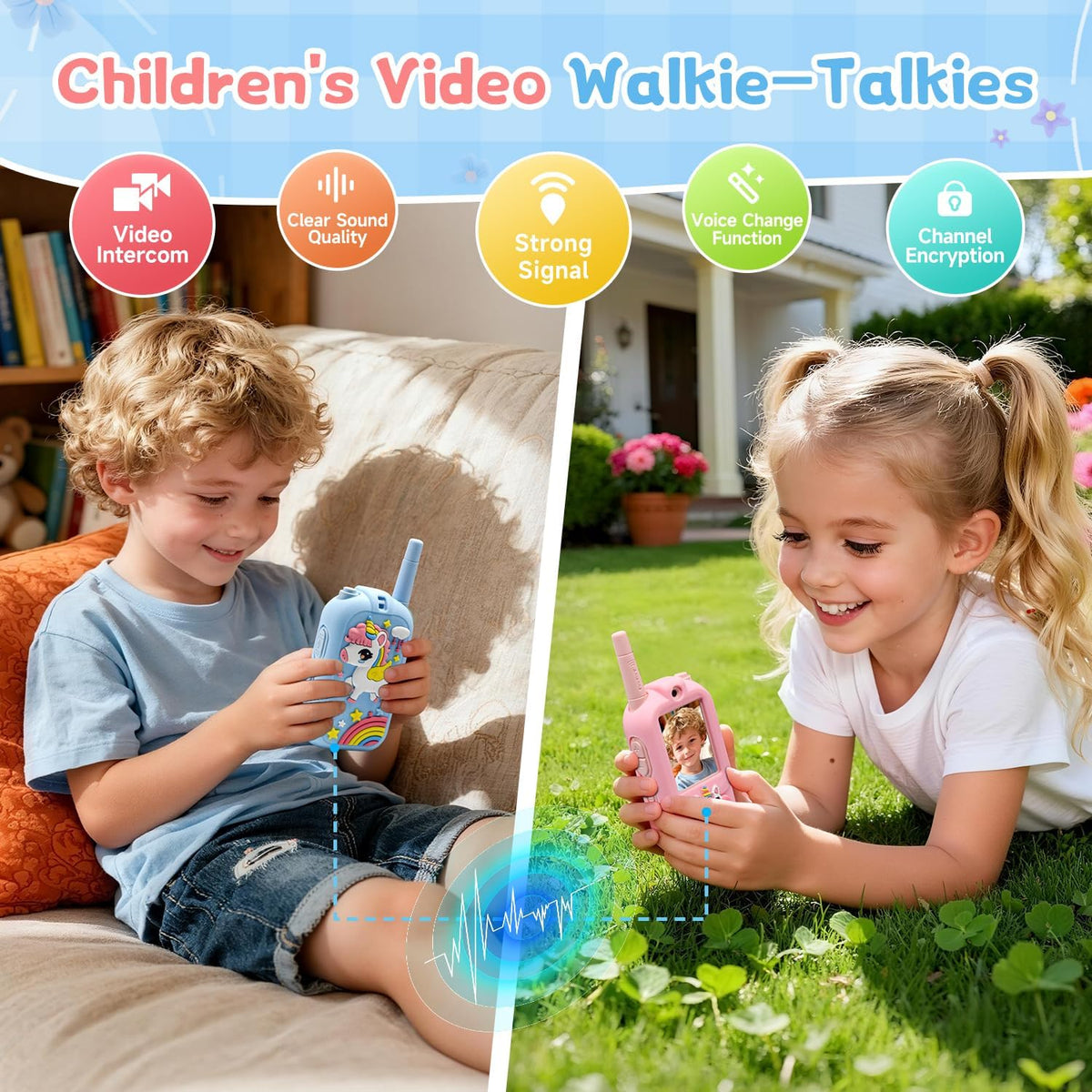 Kids Video Walkie Talkies - new cover - image 3