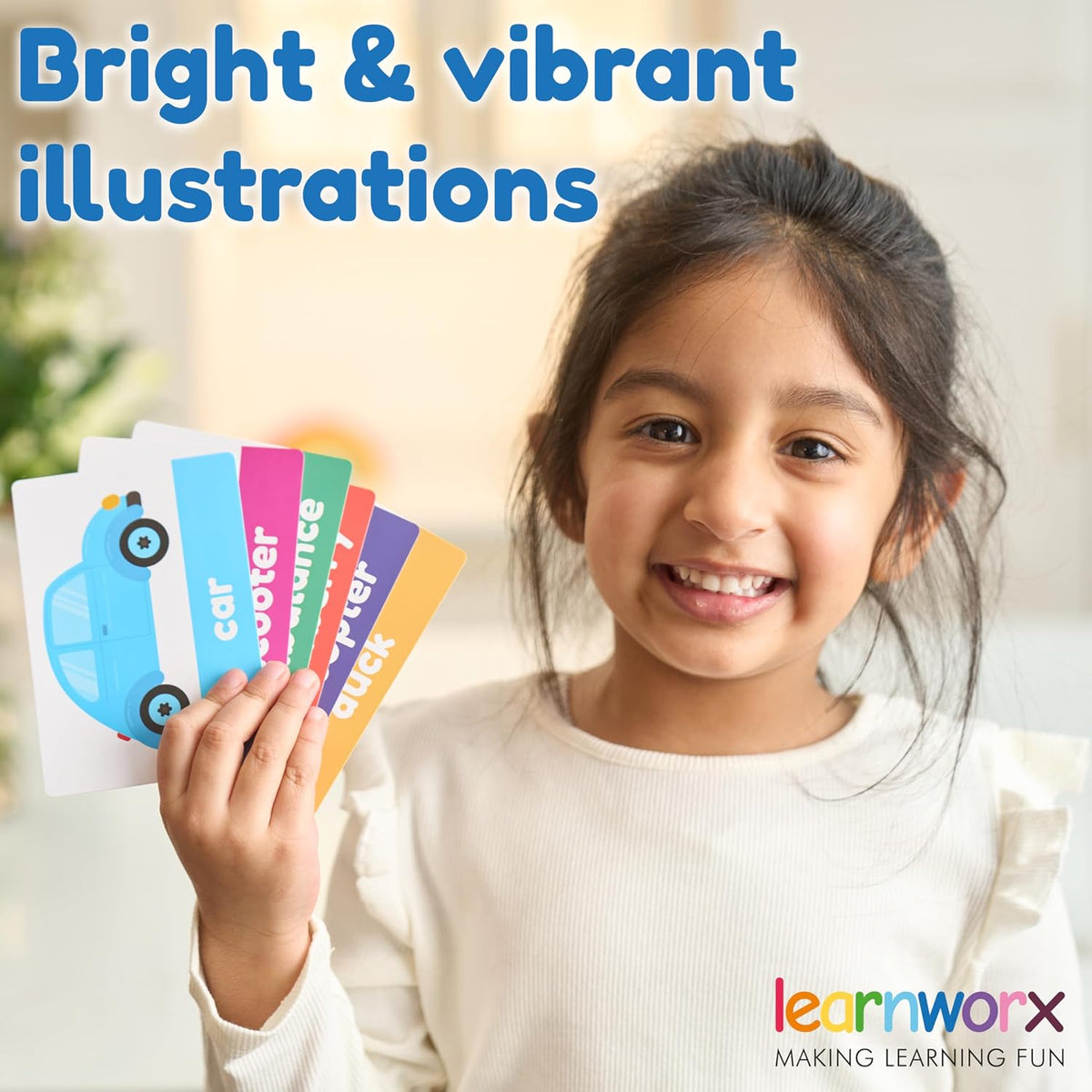 101 First Words Travel Size Flash Cards, 202 Sides - Travel Size (4½ x 3") - image 4