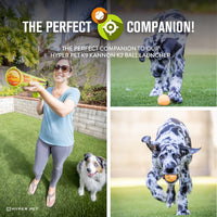 Hyper Pet Mini Extra Small Tennis Balls for Dogs - Orange / Regular 2.5" - 4 Pack - image 3