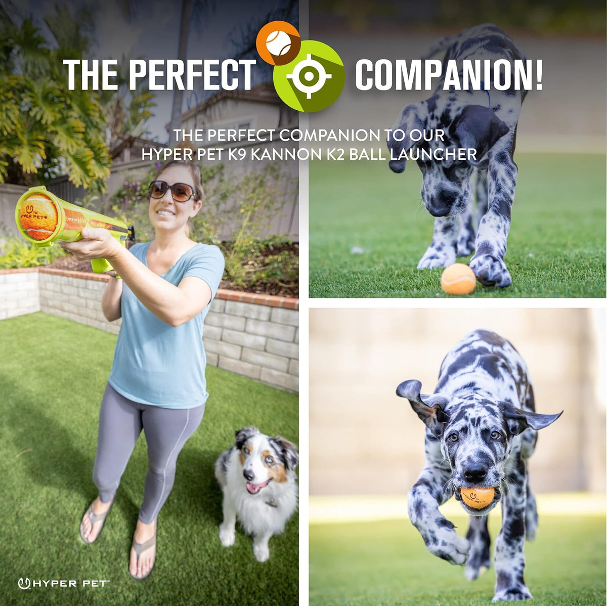 Hyper Pet Mini Extra Small Tennis Balls for Dogs - Orange / Regular 2.5" - 4 Pack - image 3