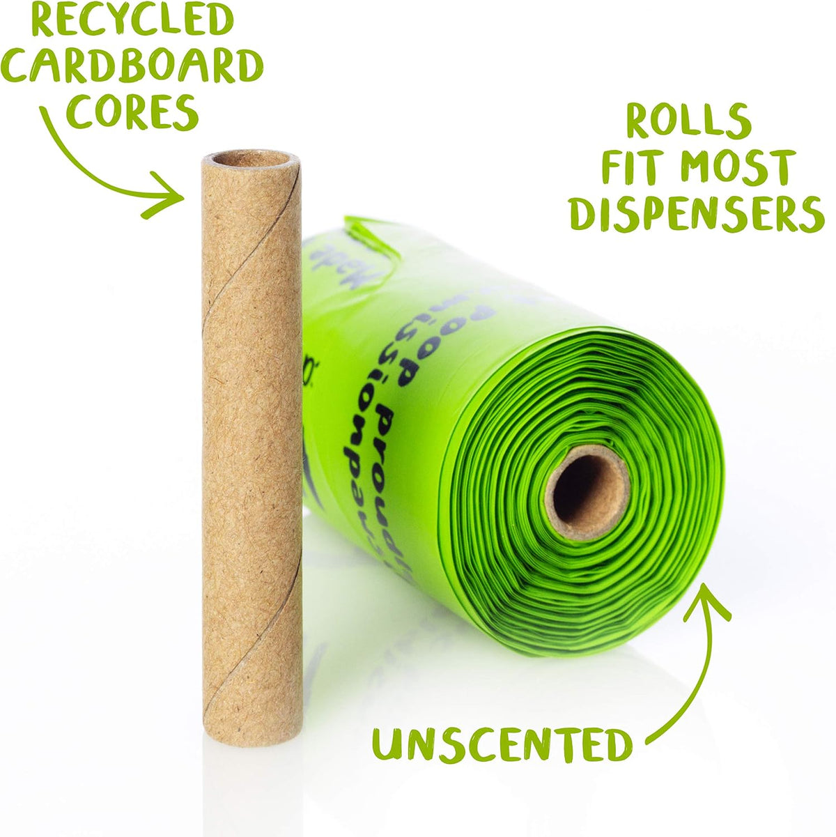 PLANET POOP Home Compostable Dog Poop Bags Extra-long with Handles - 60 Count (Pack of 1) - image 4