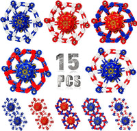 Transformable Fidget Spinners - 15pc