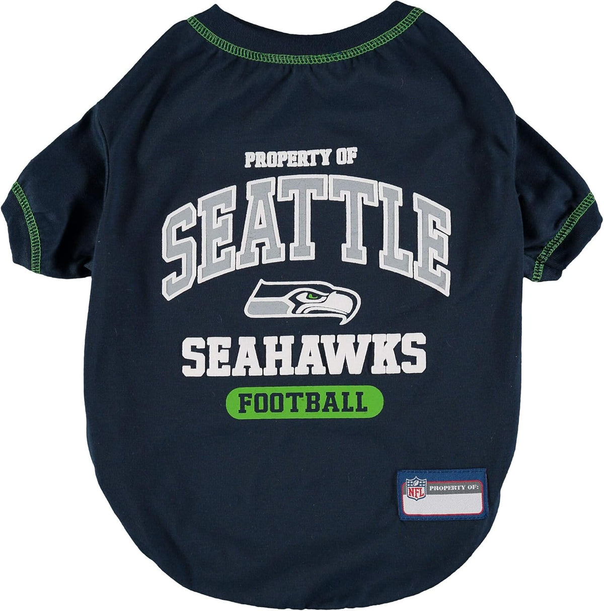 NFL Seattle Seahawks Dog T-Shirt for Pets - X-Small / Seattle Seahawks