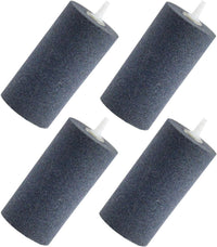 AQUANEAT Aquarium Air Stone 4x2 inch 2 Pack, Large Airstone - 4 inch 4pcs