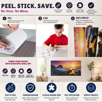 Permanent Adhesive Puzzle Saver Sheets, Preserve 2, No Stress - 60 Sheets - image 2