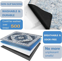 Washable Pee Pads for Dogs 2 Pack, Absorbent Reusable Puppy Pads Waterproof, Leakproof & Non-Slip Whelping Pad, Potty Training Pads for Dogs Playpen Mat 48x48