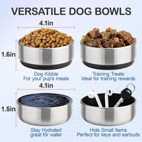 KEWIXY Insulated Dog Travel Water Bottle with Detachable Bowls - Lavender / 32 Oz - image 3