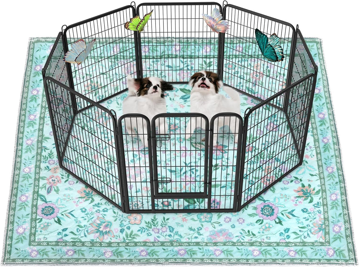 Washable Pee Pad for Dogs, 36"x48" - Green / 36*36 Inch(Pack of 2)