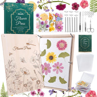 Aboofx Wooden Flower Pressing Kit - 17" x 11.8" 5 Layers