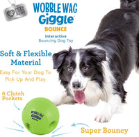 Wobble Wag Giggle Ball, Interactive Dog Toy - Bounce - image 3