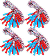 Honoson 100 pack of multicolor kids jump ropes with plastic handles - view 2