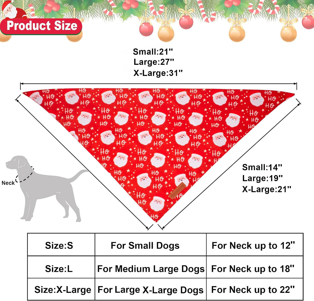 ADOGGYGO Pink Halloween Dog Bandanas Girl - Large / Christmas-2 - image 4