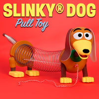 Just Play Retro Slinky Dog Pull Toy, Original Walking Spring Toy – Fun for Kids & Family - image 3