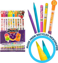 Scentco Colored Smencils, 10 Scented Colored Pencils for Kids - image 3