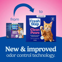 Fresh Step Advanced Clean Paws Multi Cat Clumping Cat Litter - image 2